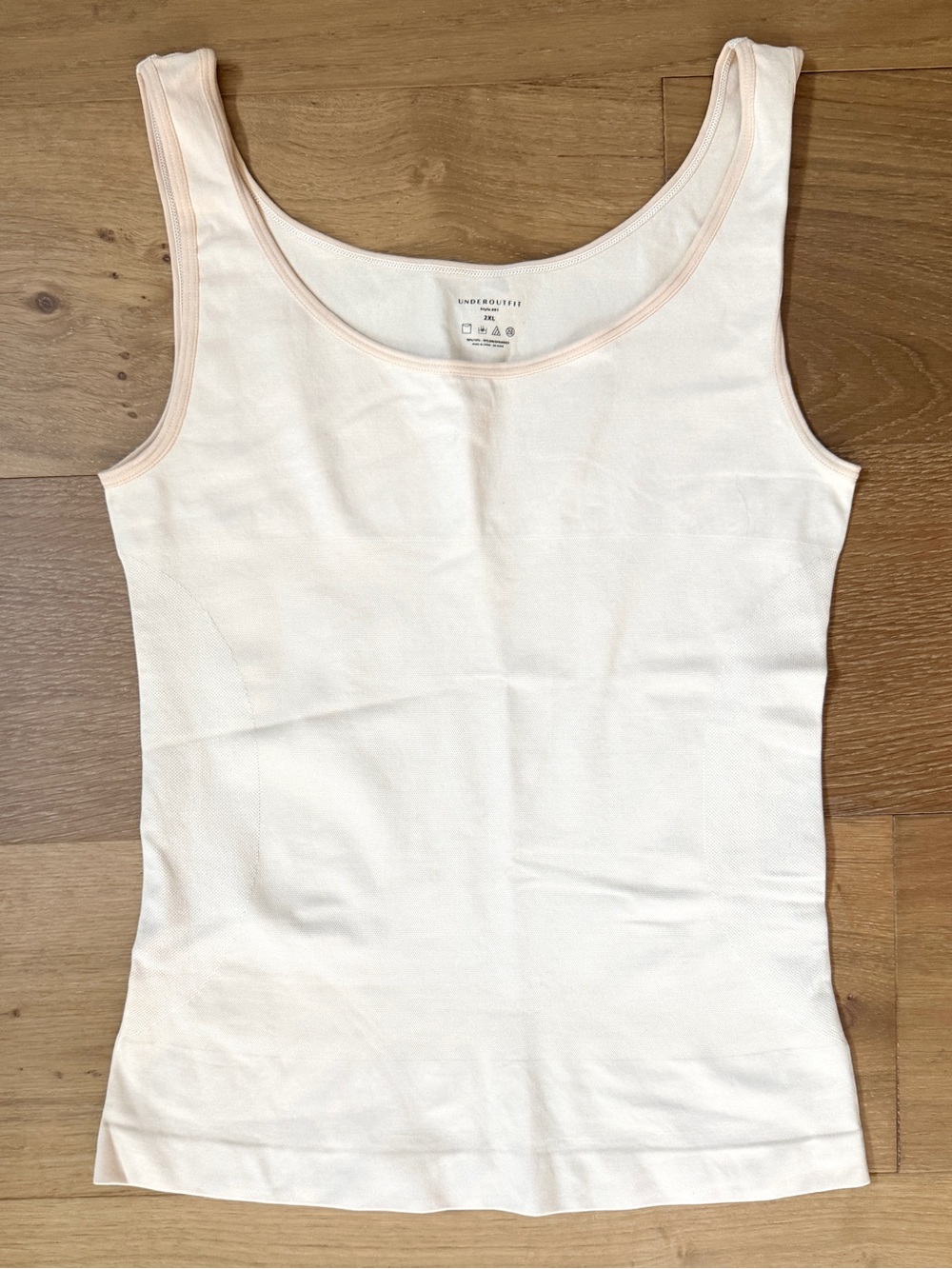 Underoutfit 691 Shaping Tank Cami Sand  Size 2XL NWOT